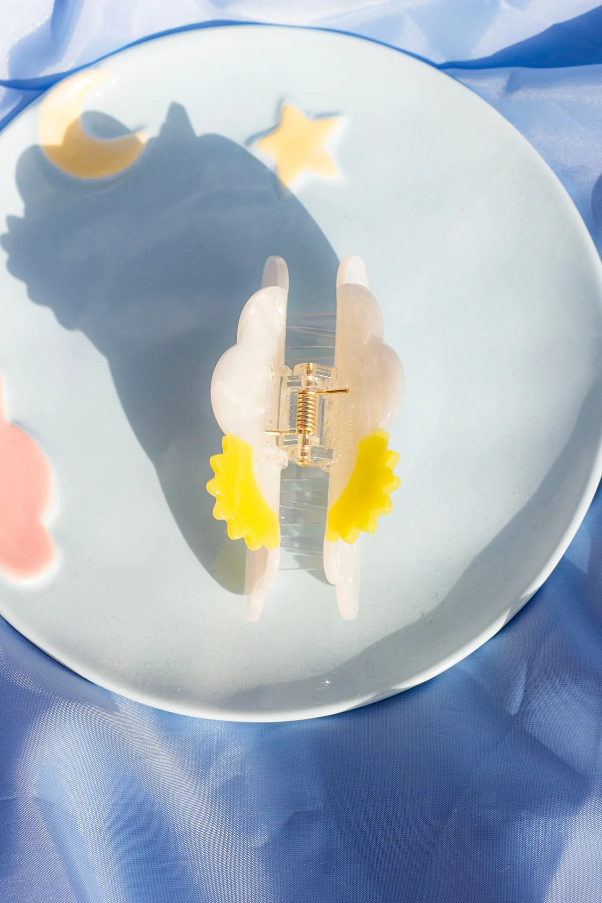 Shiny Cloud Claw Hair Clip