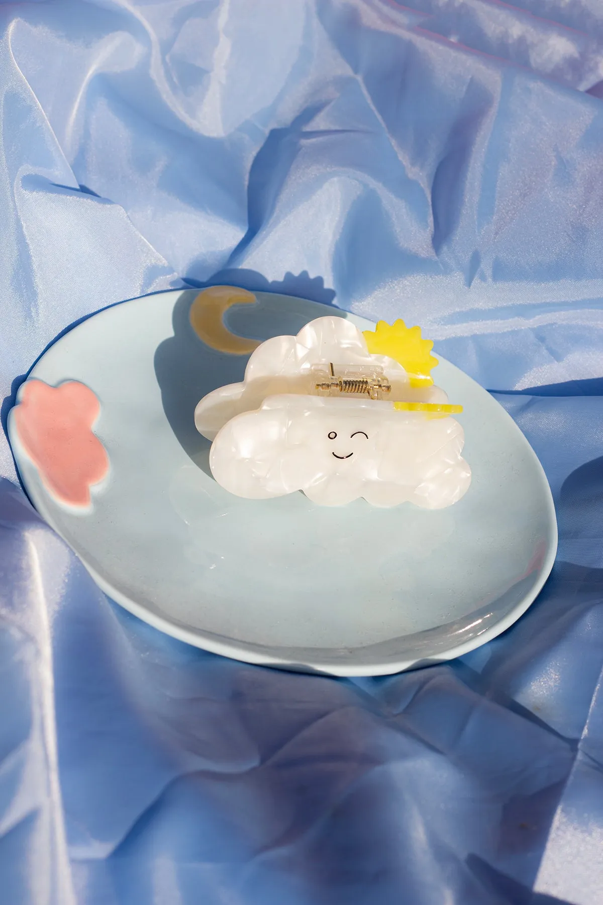 Shiny Cloud Claw Hair Clip