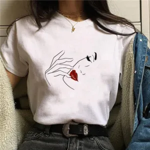Shiny Eyelash T-Shirt