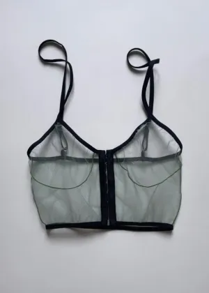 SHINY GREEN CORSET