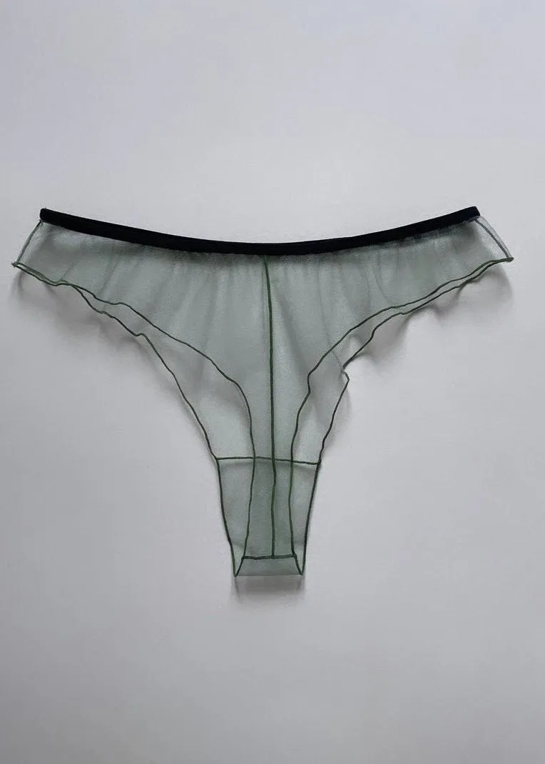 SHINY GREEN STRING