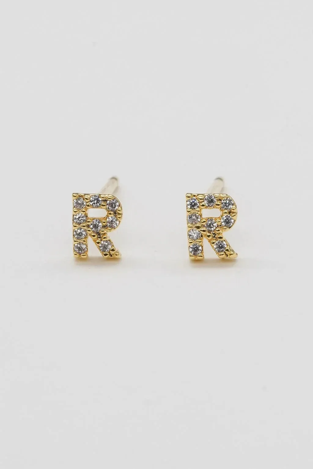 SHINY INITIAL STUD