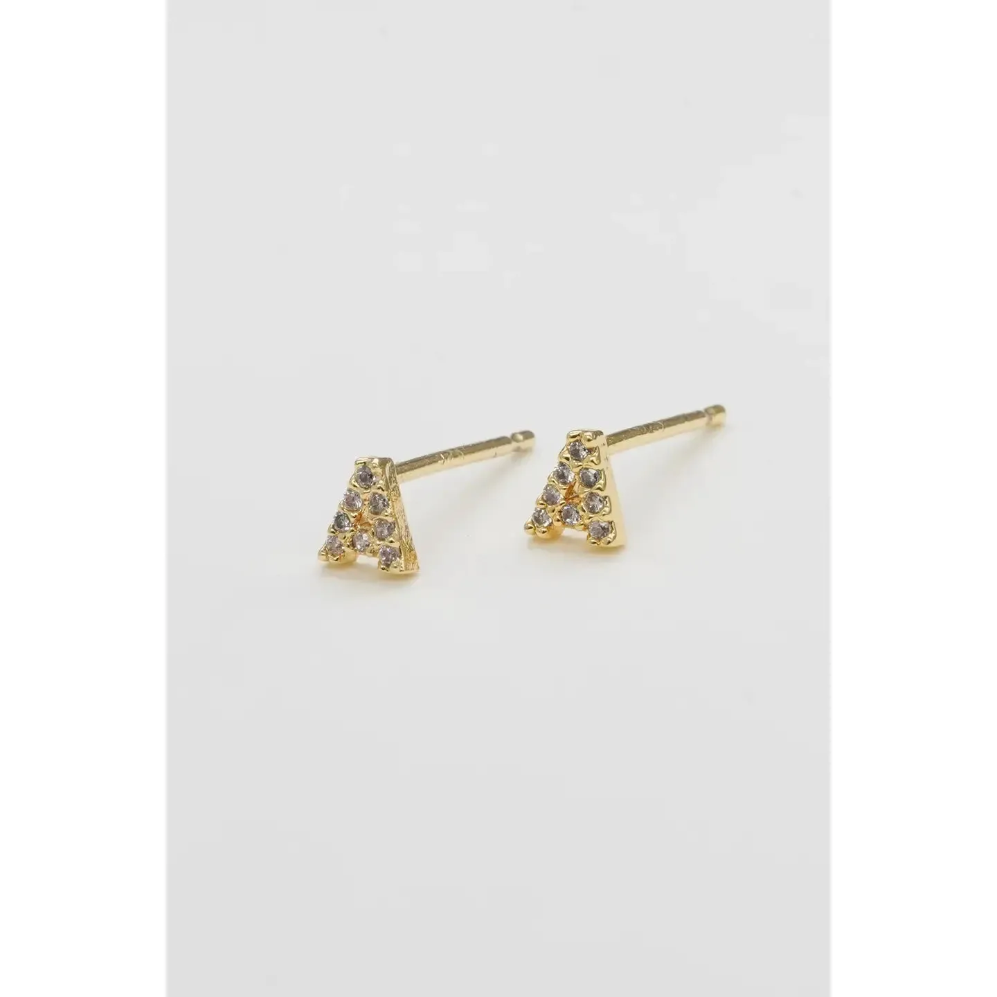 SHINY INITIAL STUD