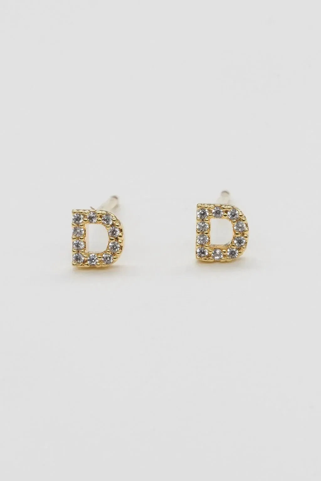 SHINY INITIAL STUD