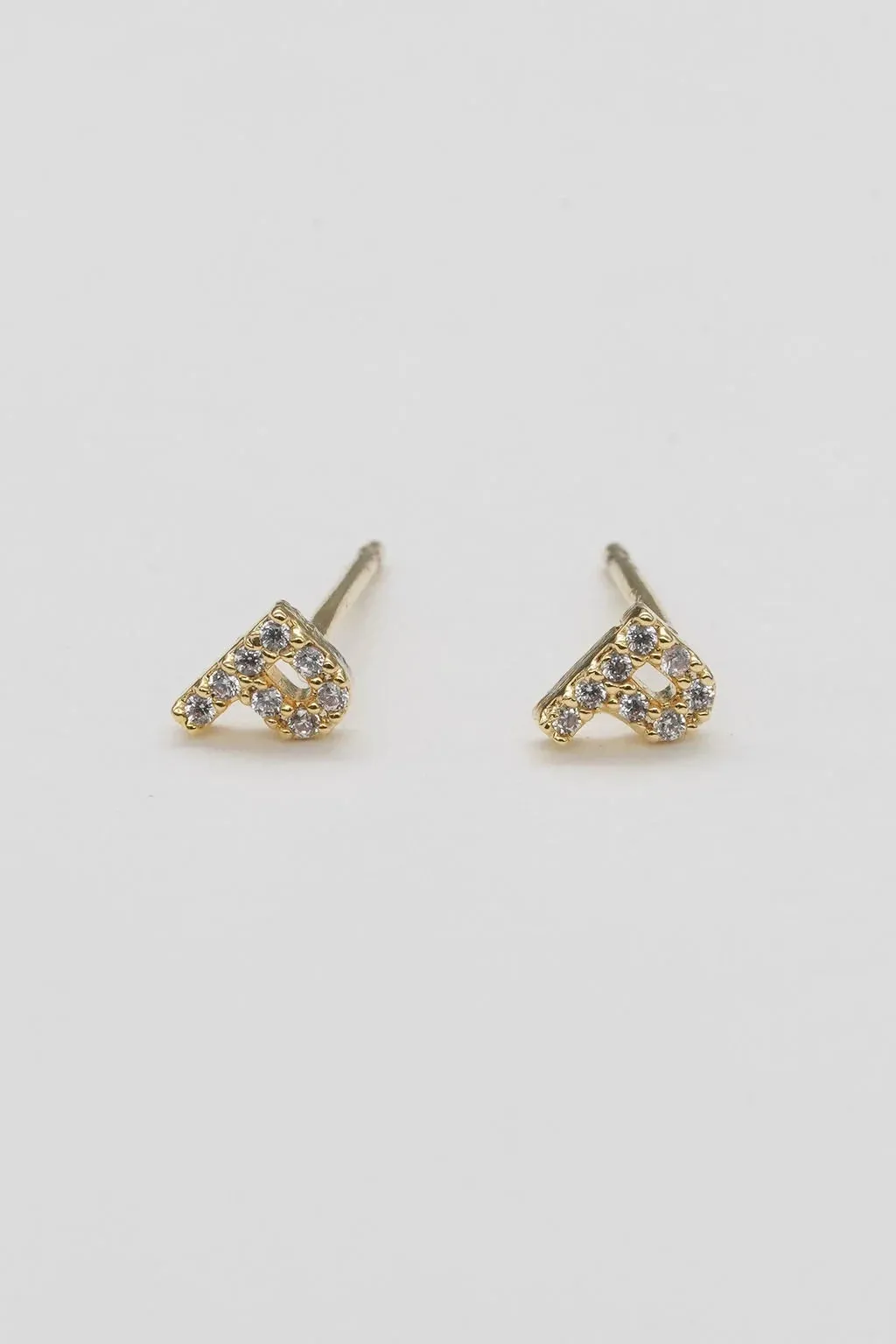 SHINY INITIAL STUD