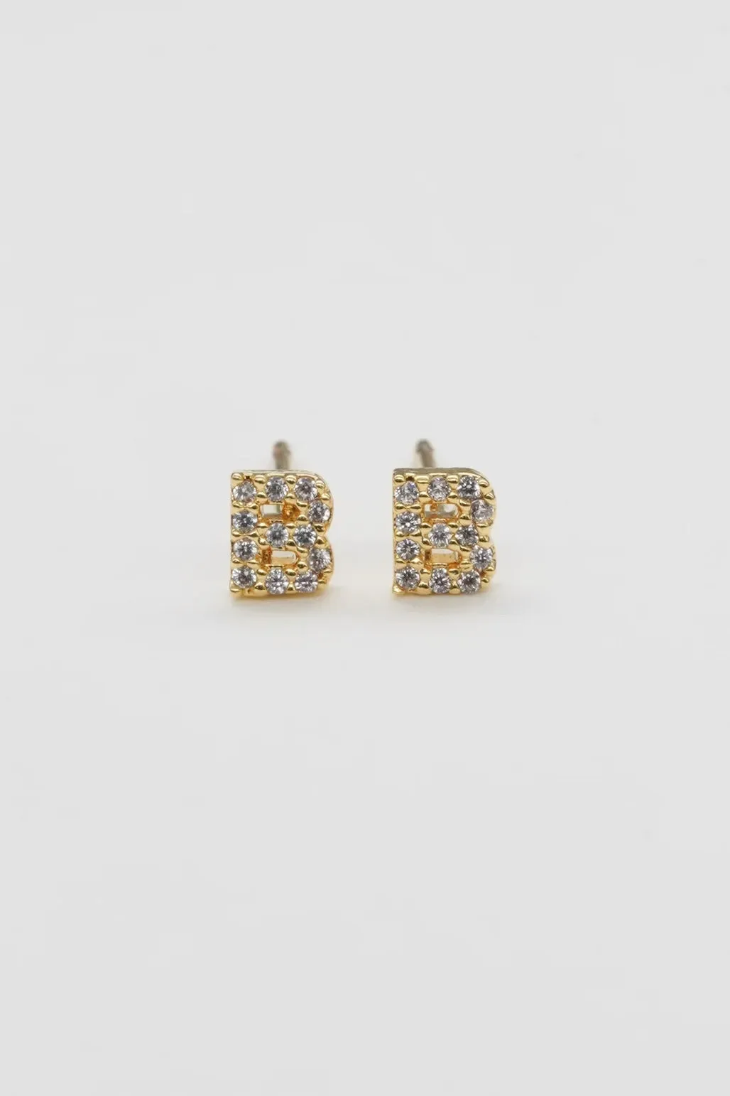 SHINY INITIAL STUD