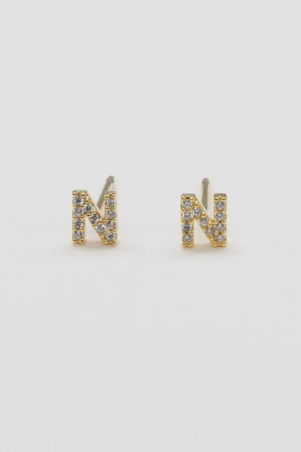 SHINY INITIAL STUD