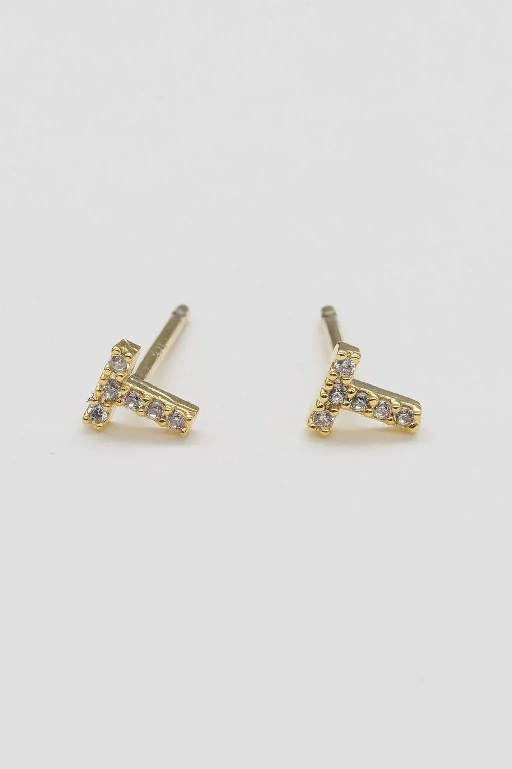 SHINY INITIAL STUD