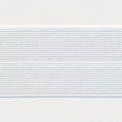 Shiny Knit Stretch Ribbon #00 Ecru