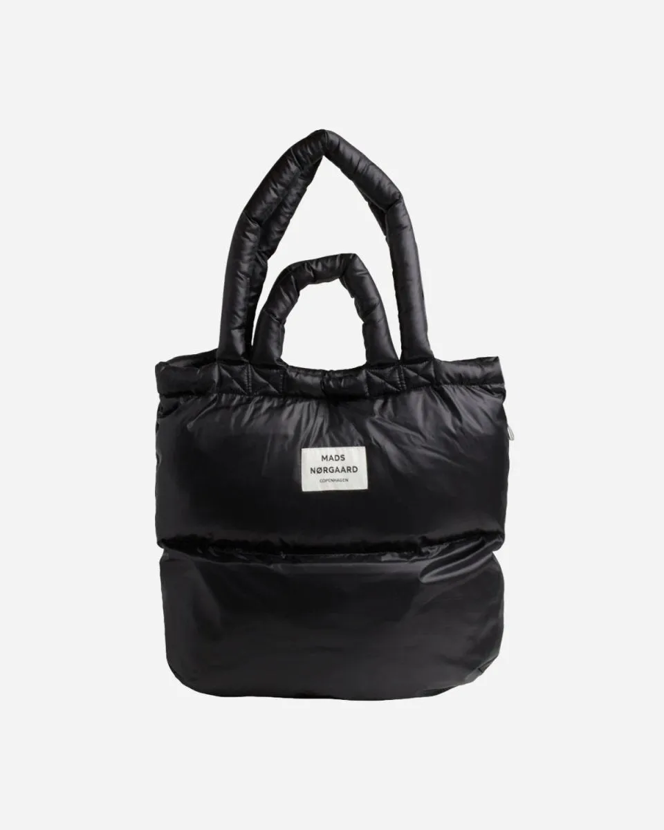 Shiny Poly Pillow - Black