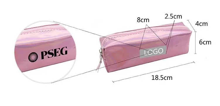 Shiny Rectangular Pencil Case