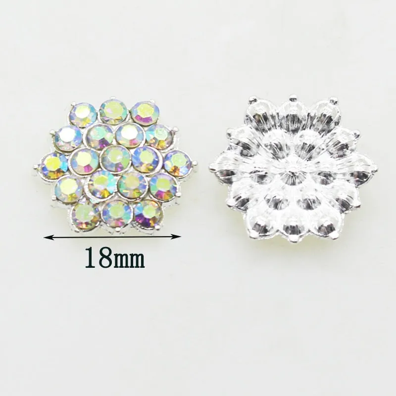 Shiny Rhinestone Pearl Floral Alloy Jewelry Accessory