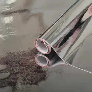 Shiny Silver Vinyl (450mm, Self-Adhesive)