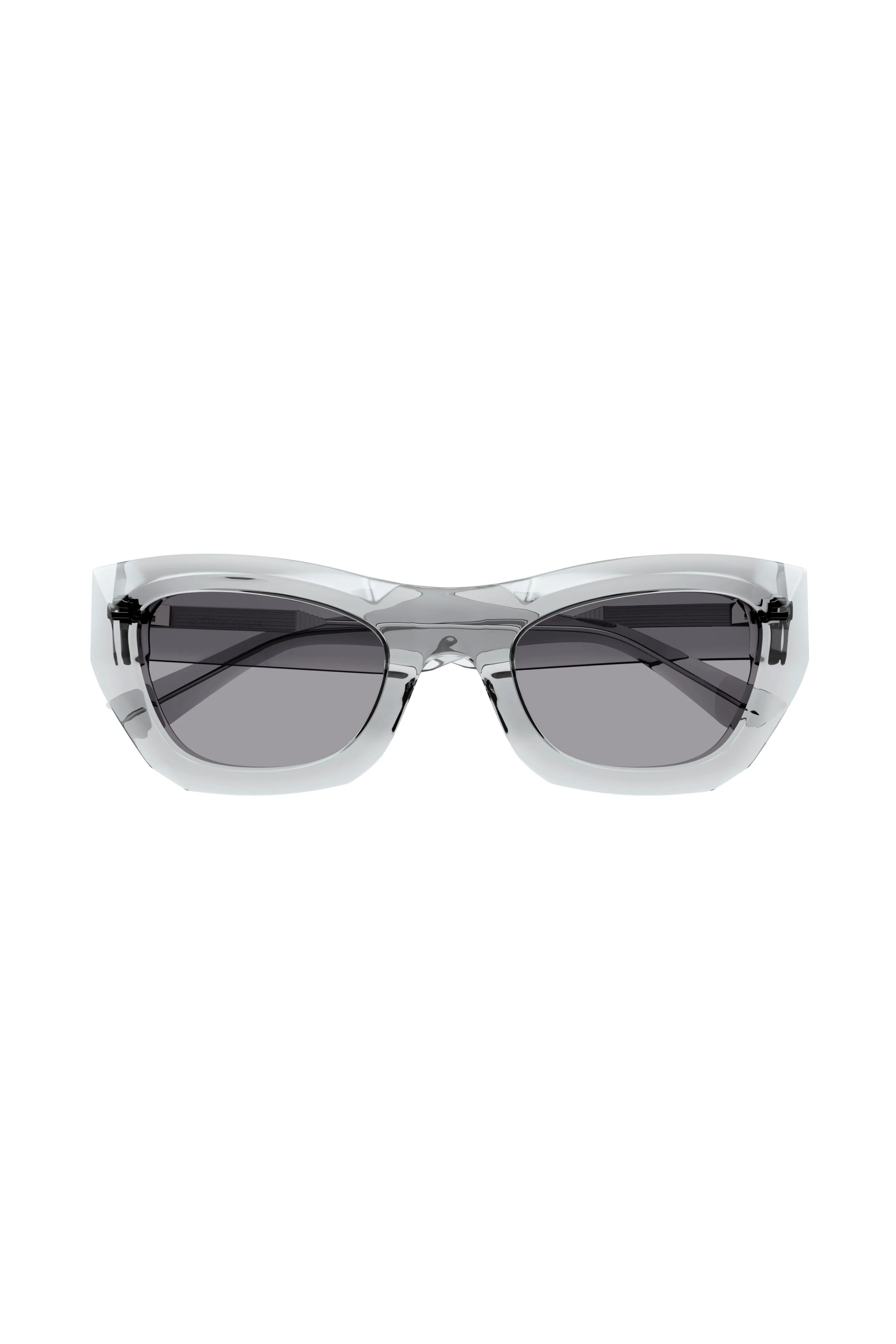 Shiny Transparent Cat Eye Sunglasses