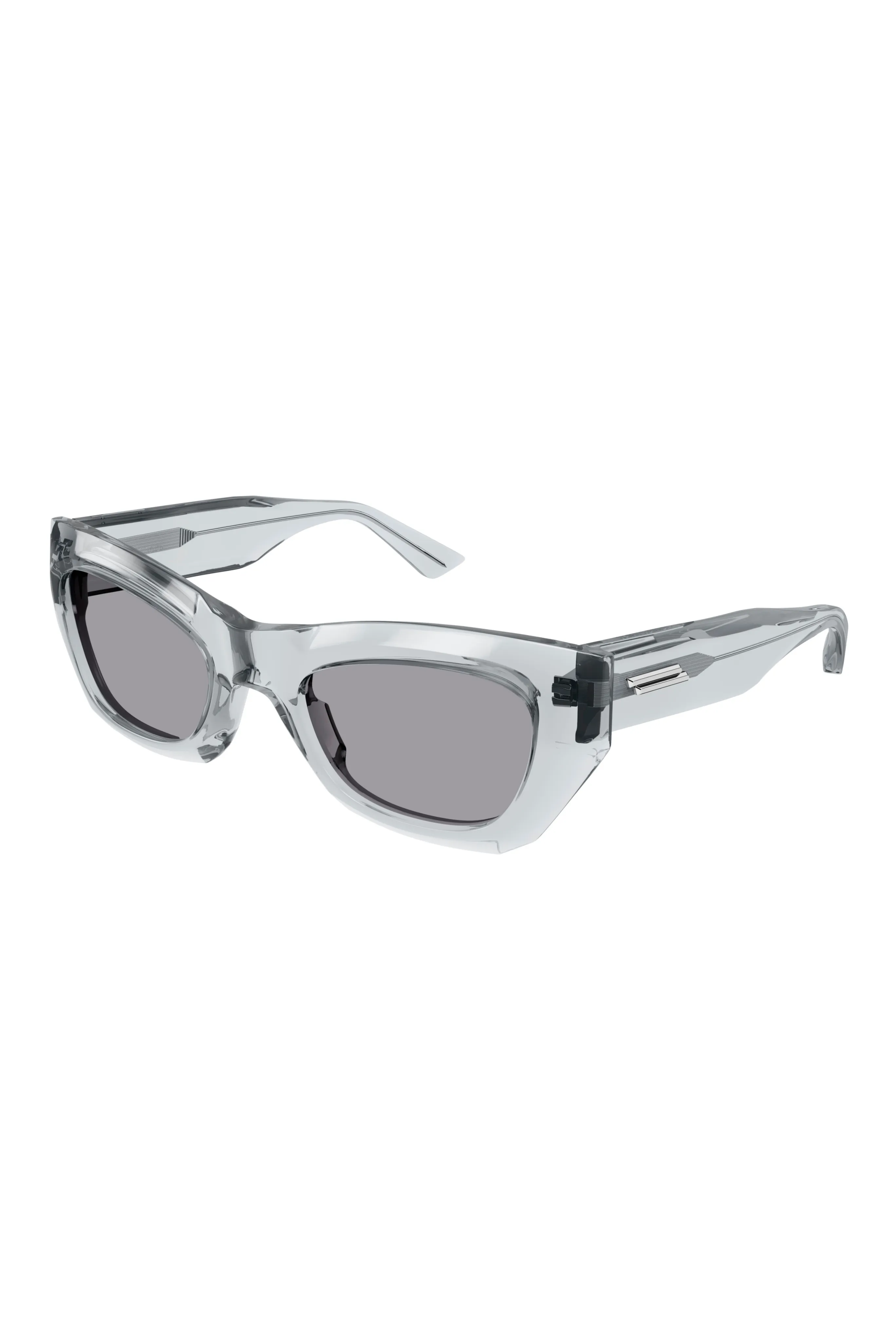 Shiny Transparent Cat Eye Sunglasses