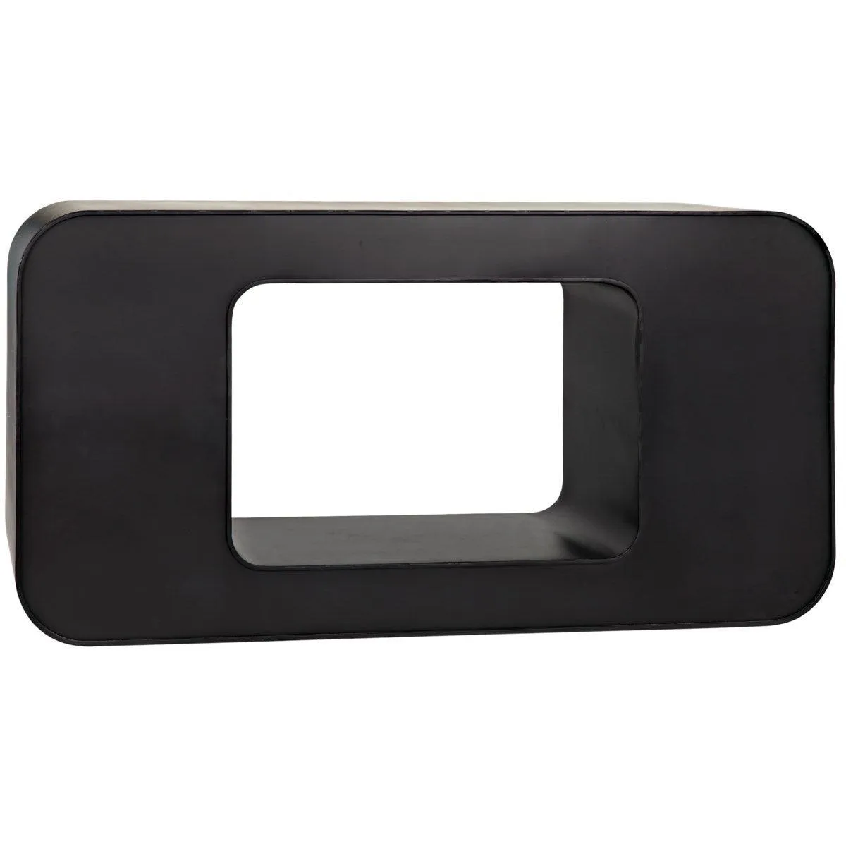 Shylock Console, Black Steel