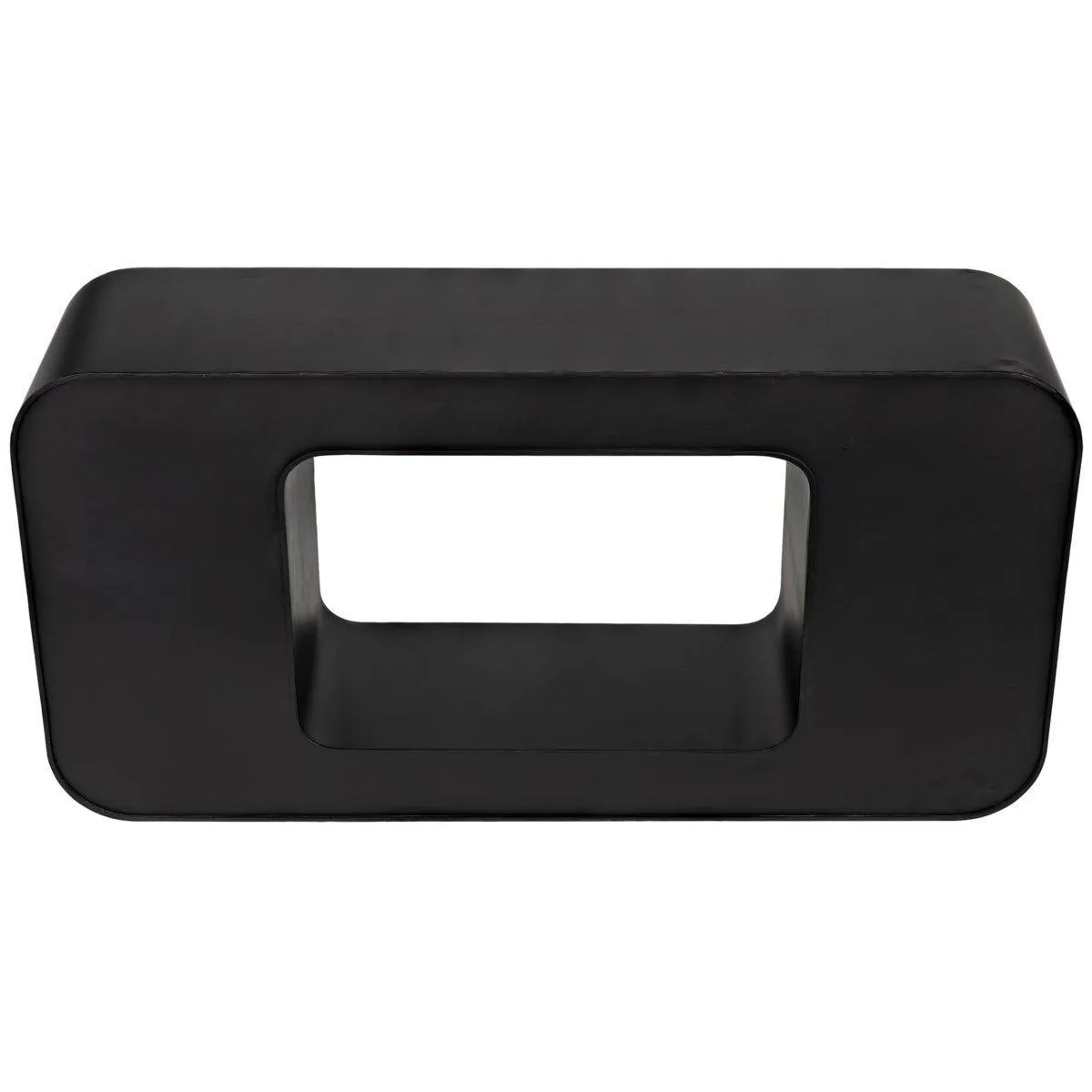 Shylock Console, Black Steel