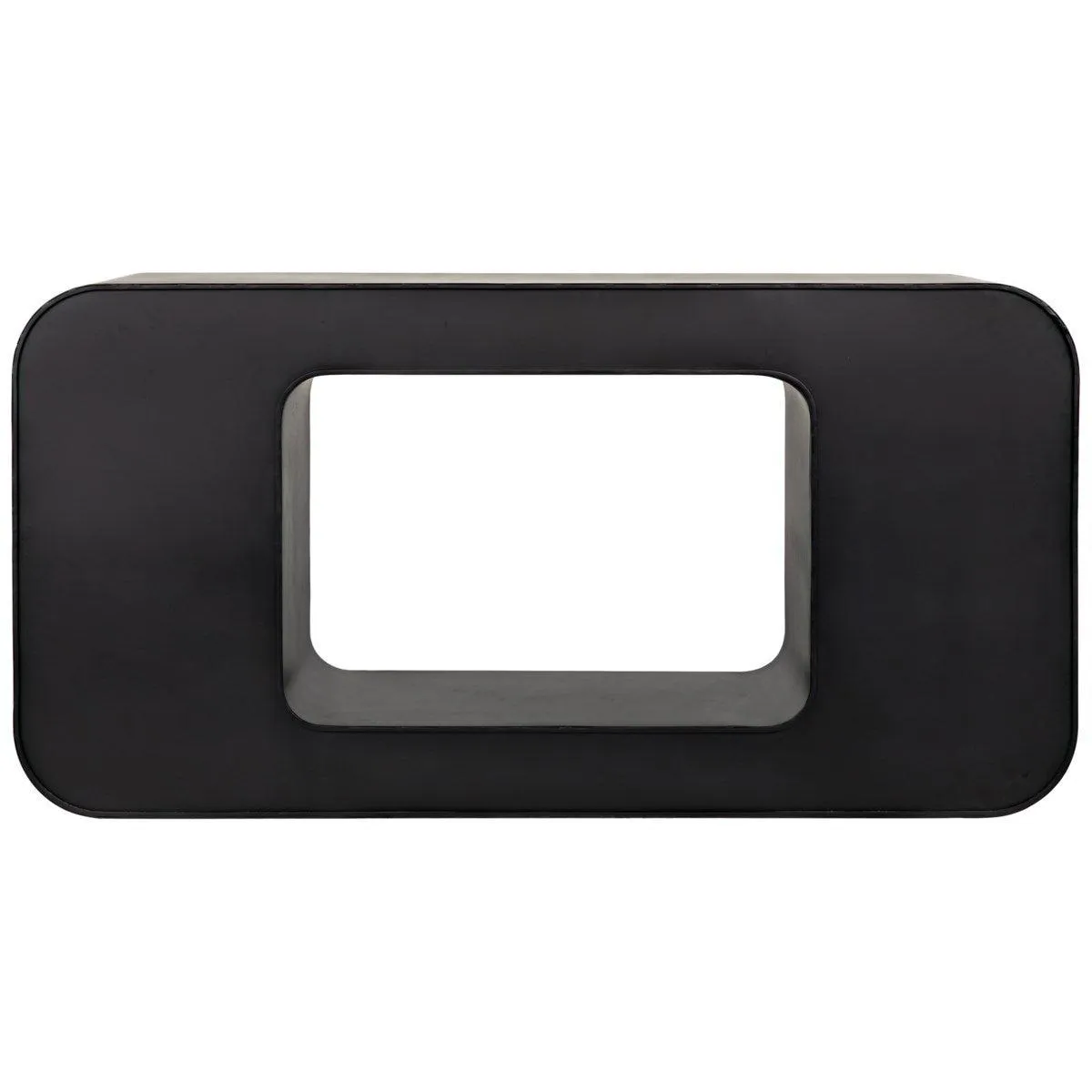 Shylock Console, Black Steel