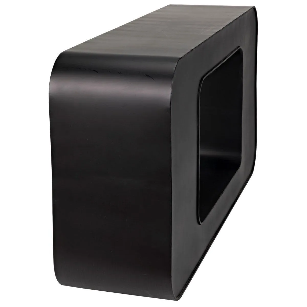 Shylock Console, Black Steel