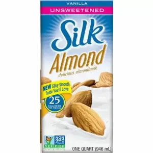 Silk Unsweetened Vanilla Almond Milk 32oz