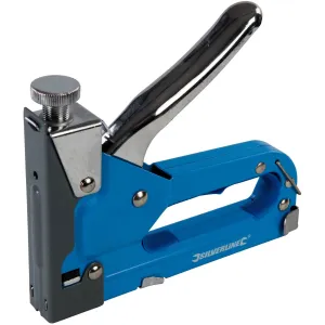 Silverline Heavy Duty 3 in 1 Staple Gun Cable Remover Tacker DIY Tool