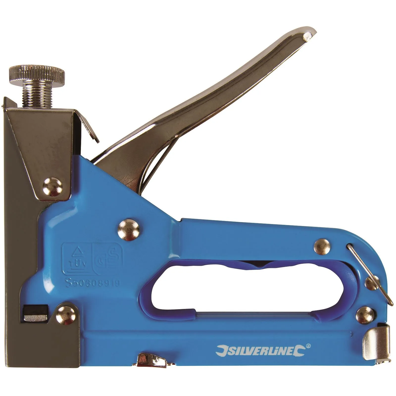 Silverline Heavy Duty 3 in 1 Staple Gun Cable Remover Tacker DIY Tool