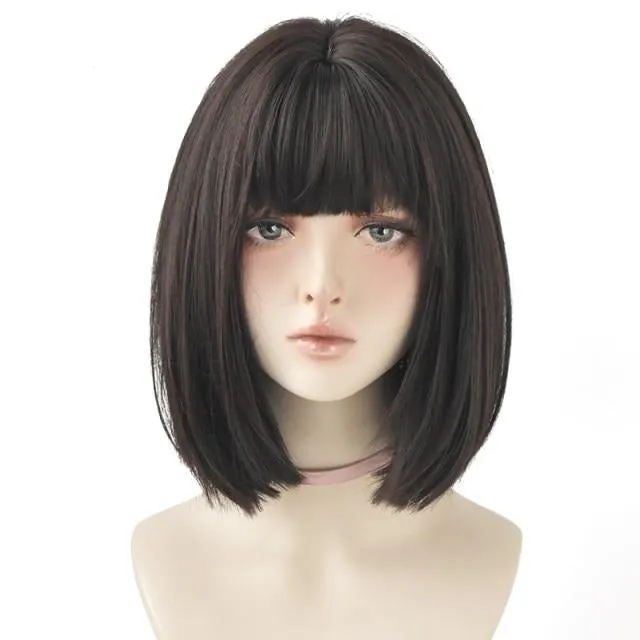 (Simple Packed) Davia | ROSE CAP HEAT RESISTANT WIG