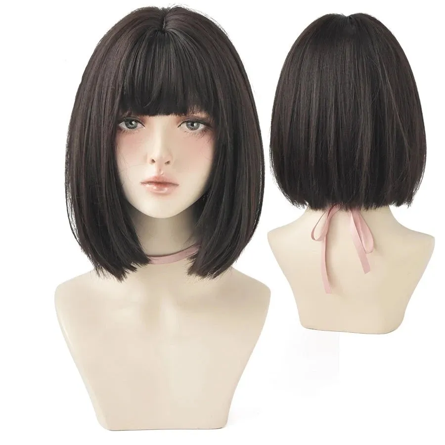 (Simple Packed) Davia | ROSE CAP HEAT RESISTANT WIG