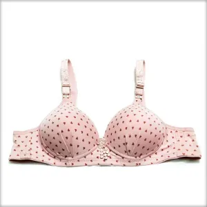 Single Padded Tea Pink Bra