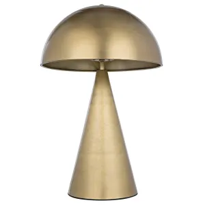 Skuba Table Lamp, Metal with Brass Finish