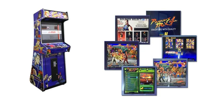 SLEEK 2P 26inch Retro Gaming Upright Arcade Machine