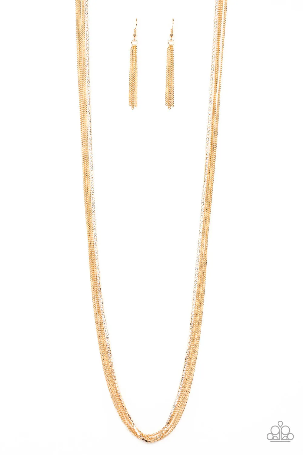 SLEEK and Destroy Gold Necklace