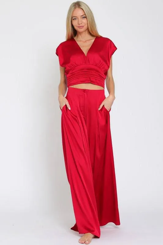 SLEEK RED SET