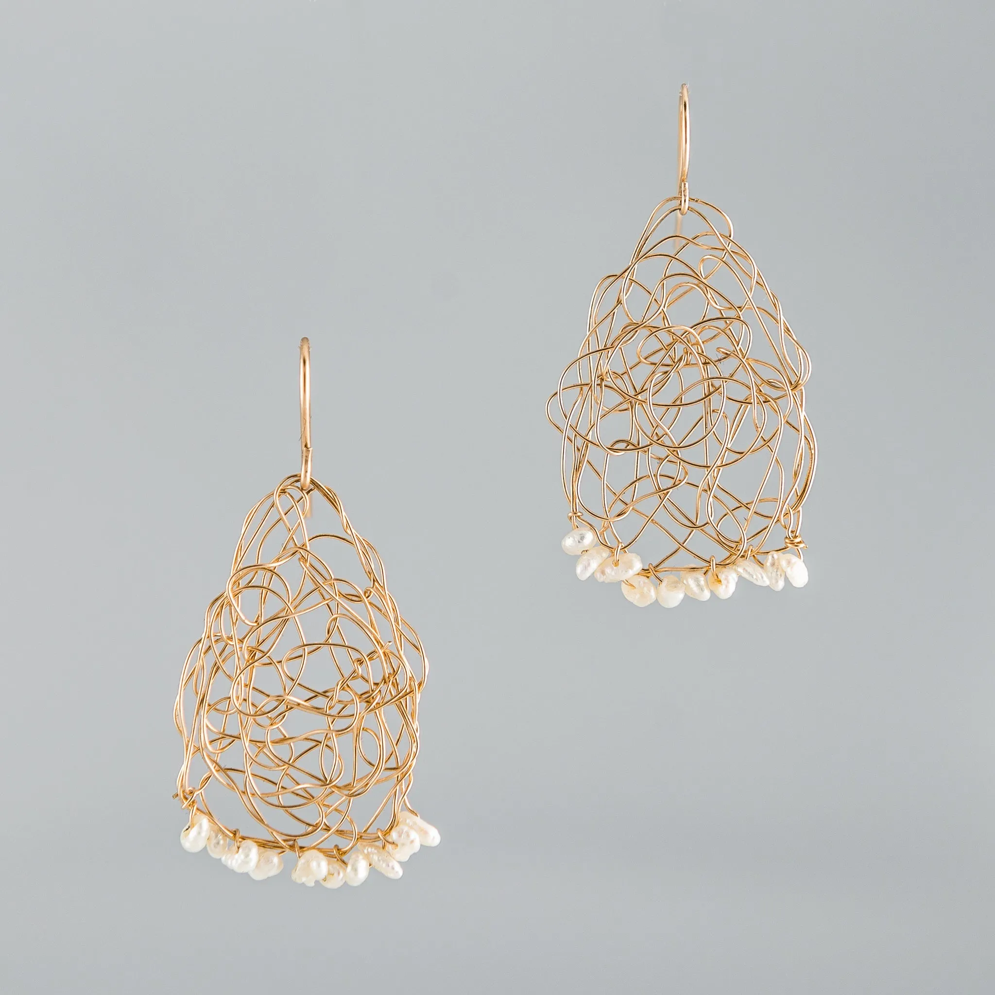 Small Keishi Pearl Fringe