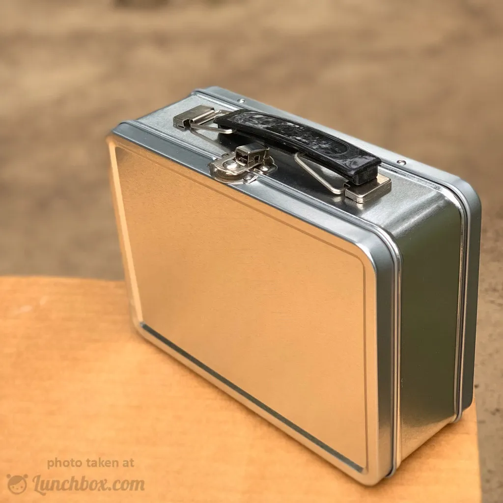 Small Plain Metal Lunch Box