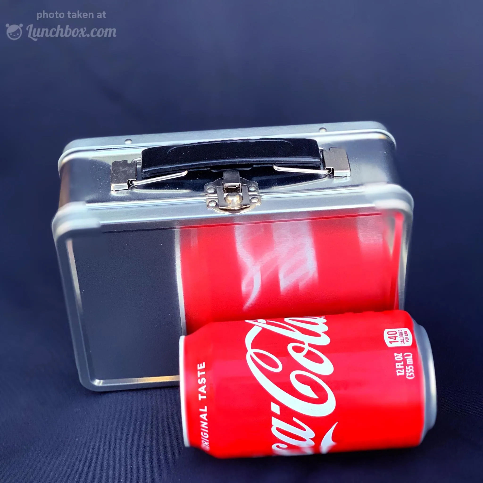 Small Plain Metal Lunch Box