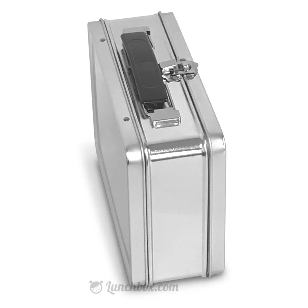 Small Plain Metal Lunch Box