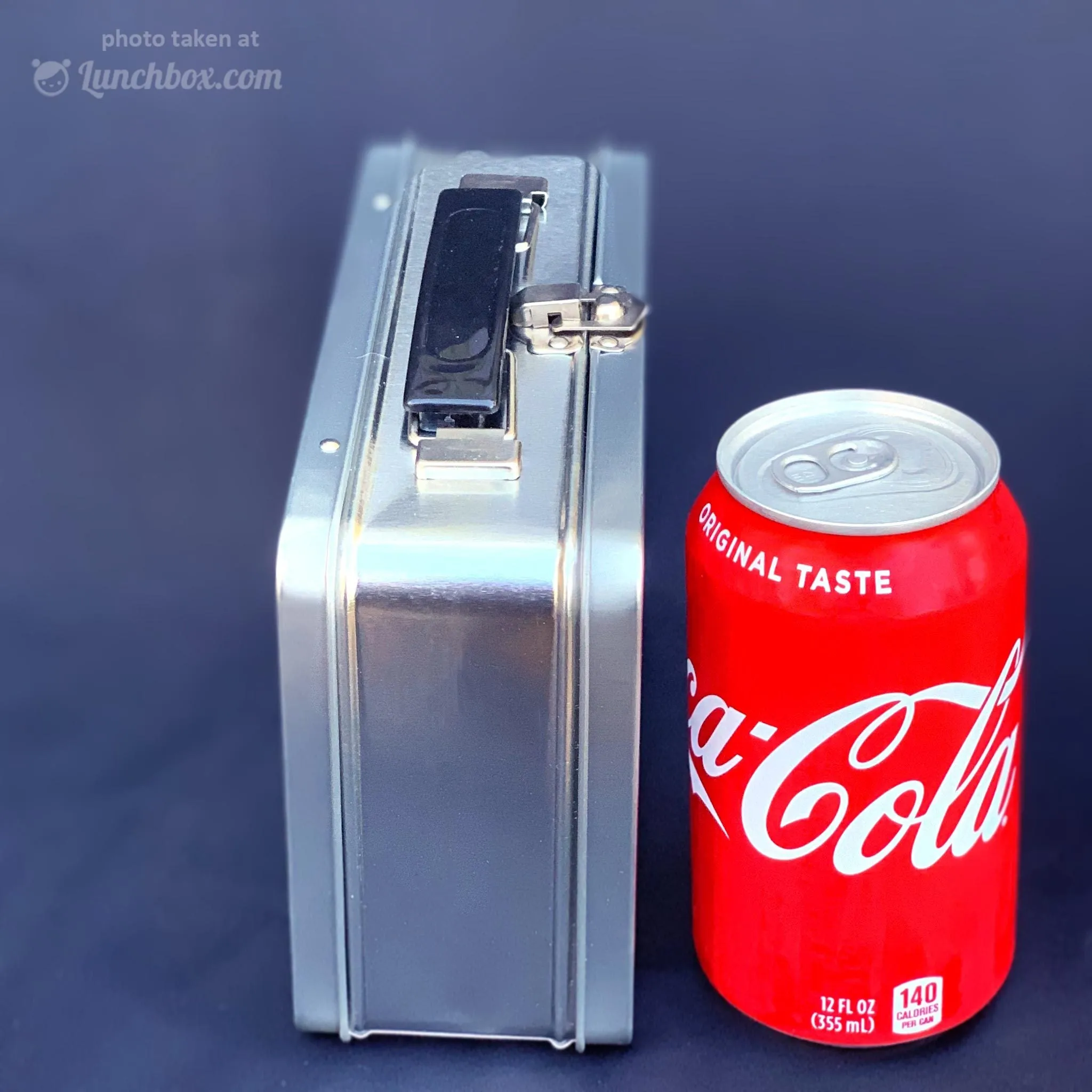 Small Plain Metal Lunch Box