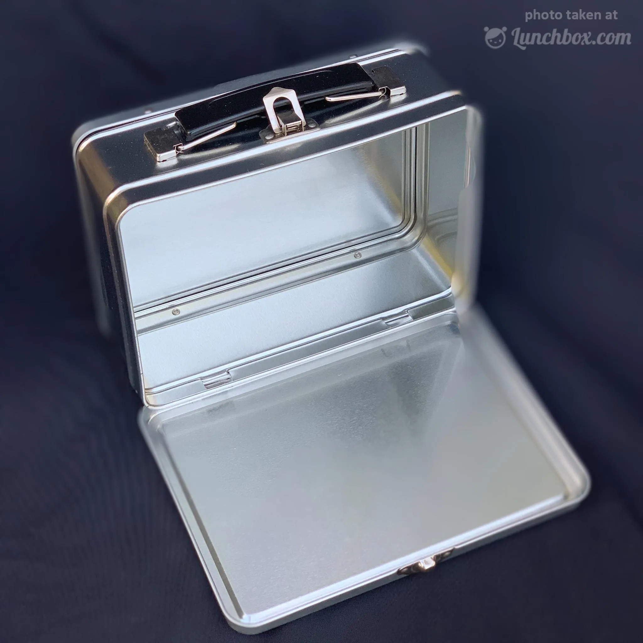Small Plain Metal Lunch Box