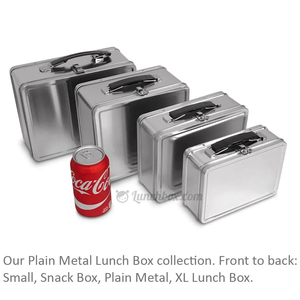 Small Plain Metal Lunch Box