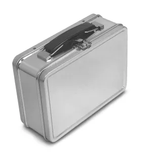 Small Plain Metal Lunch Box