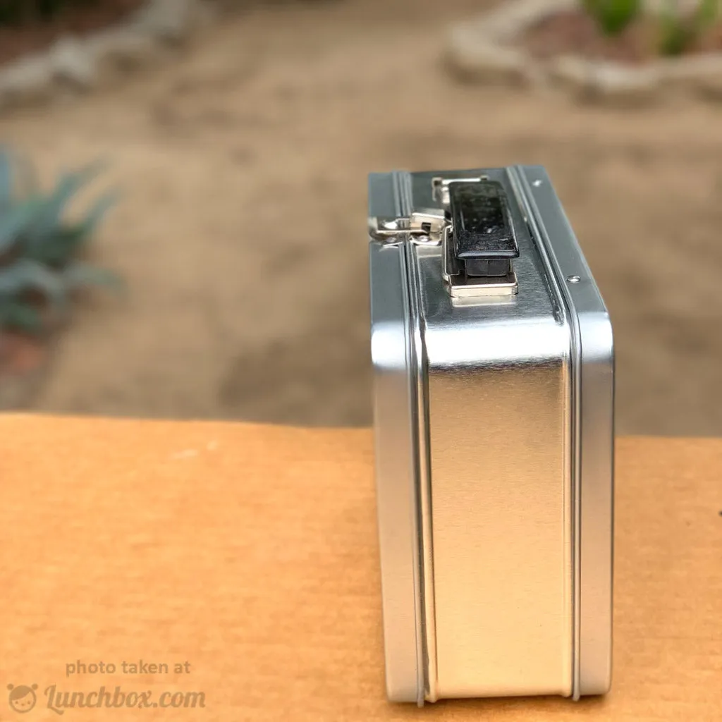 Small Plain Metal Lunch Box