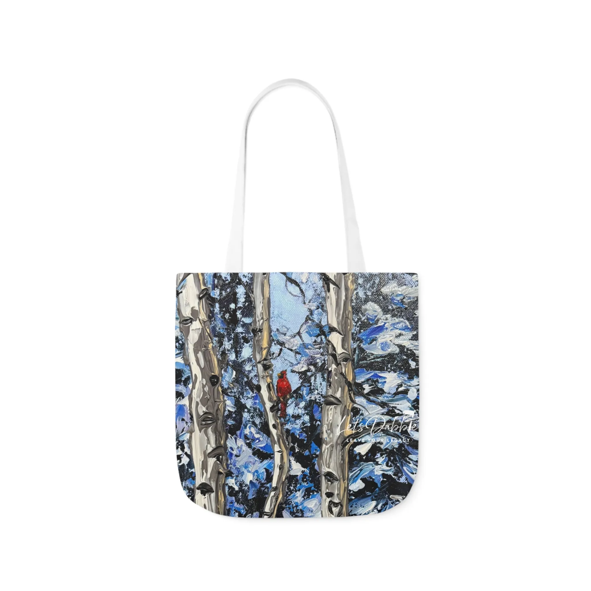 Snowy Sentinel Tote Bag