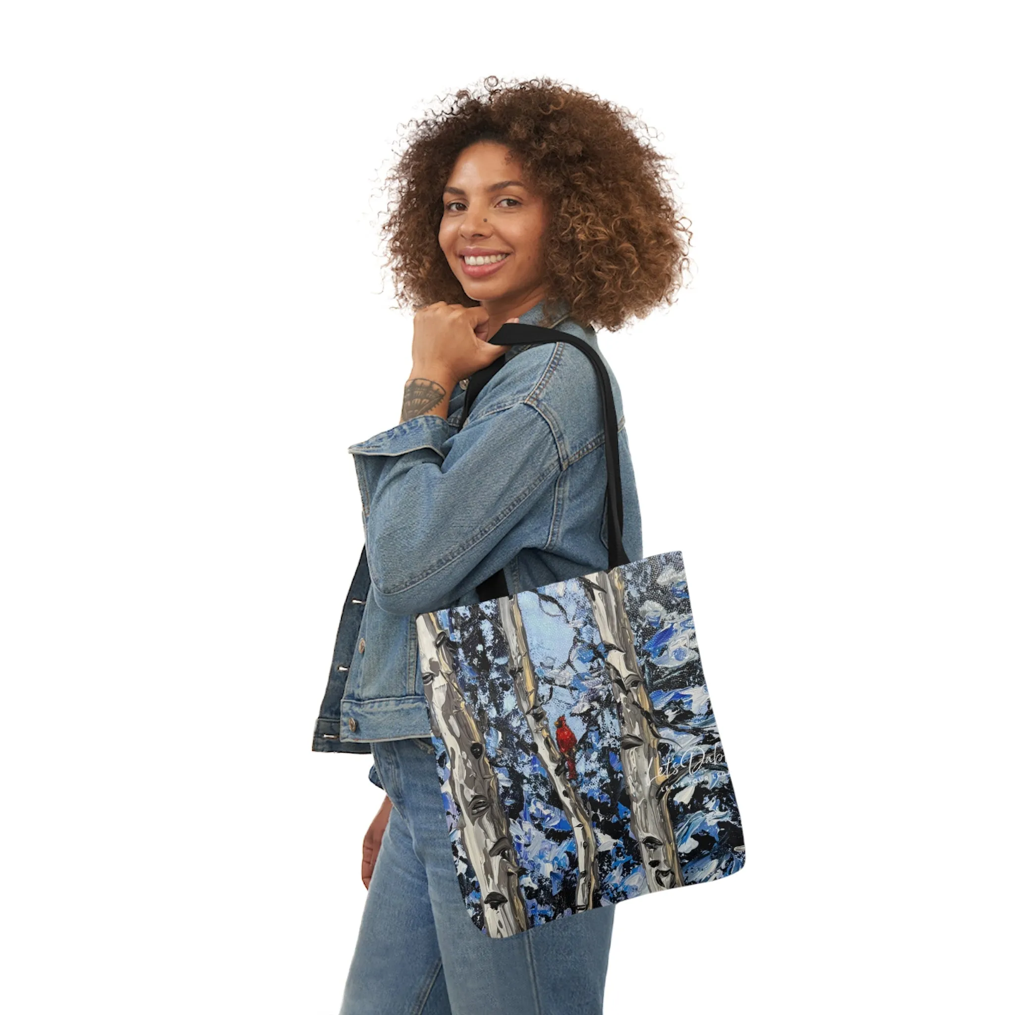 Snowy Sentinel Tote Bag