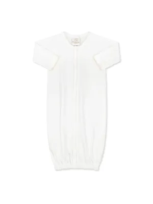 Snuggle Me Saque - Park White, Ecru