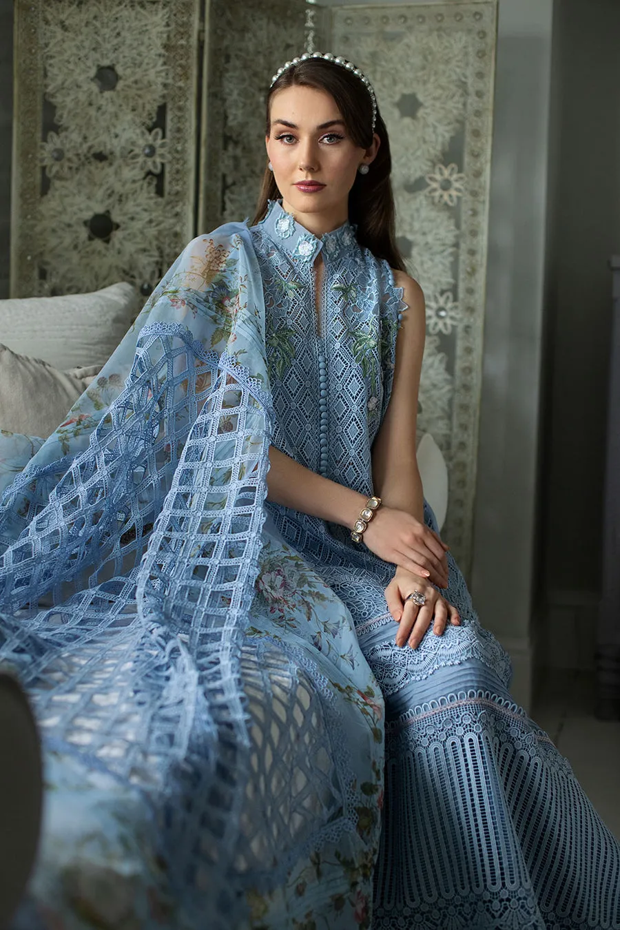 SOBIA NAZIR LUXURY LAWN 2024 | 6A