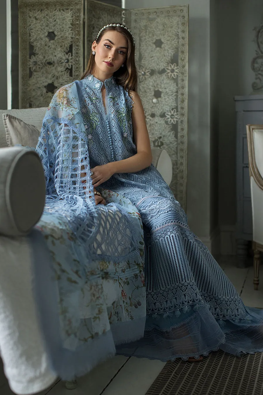 SOBIA NAZIR LUXURY LAWN 2024 | 6A