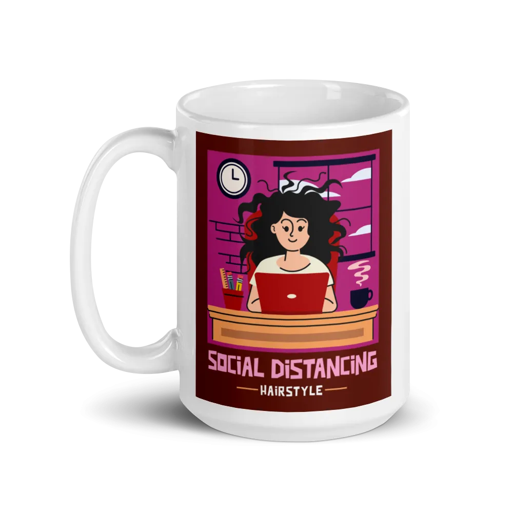 SOCIAL DISTANCING HAIRSTYLE Mug