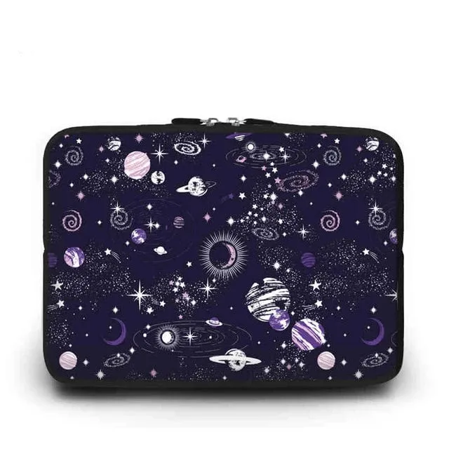 Space Cartoon Laptop Case