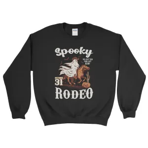 SPOOKY RODEO FARM HALLOWEEN SWEATSHIRT